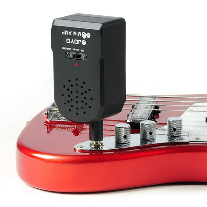 JOYO JA-01 2W Large Volume Guitar Amplifier Mini Portable Electric Guitar Bass Speakers with Distortion Timbre, Support MP3 / Earphone, JA-01