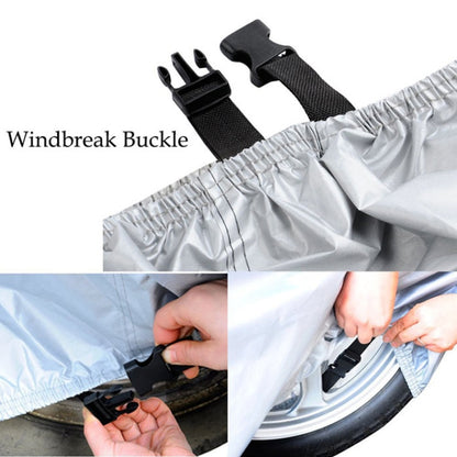 210D Oxford Cloth Motorcycle Electric Car Rainproof Dust-proof Cover, Size: XL, Size: XL
