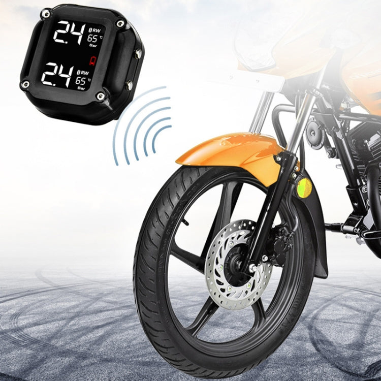 M4 Motorcycles Tire Pressure Monitor with Holder, M4