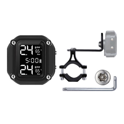 M4 Anti-vibration Motorcycles Tire Pressure Monitor with Anti-theft Screw Holder, M4 Anti-vibration