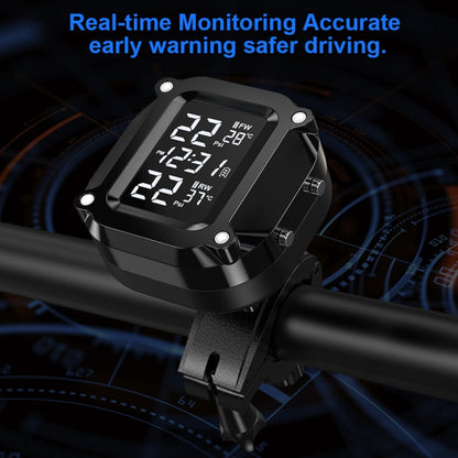 M6 Motorcycles Tire Pressure Monitor with Holder, M6
