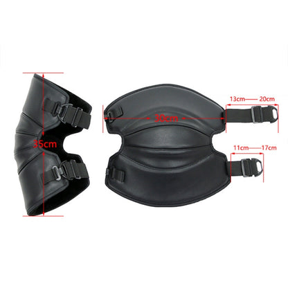 1 Pair Motorcycle Kneepad Windproof Warming Knee Pads Legs Protector Thickening Cold-Proof, Warming Knee Pads, Short