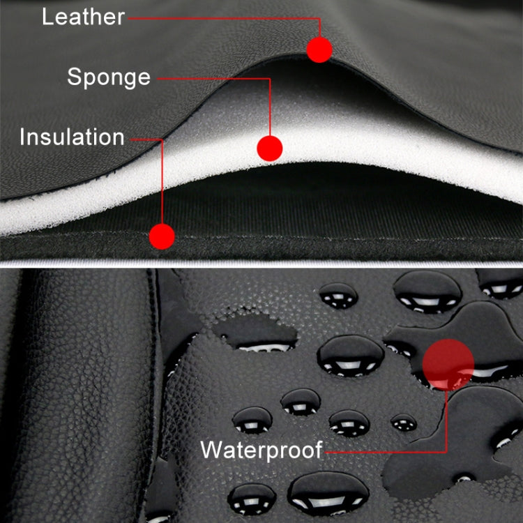 1 Pair Motorcycle Kneepad Windproof Warming Knee Pads Legs Protector Thickening Cold-Proof, Warming Knee Pads, Short