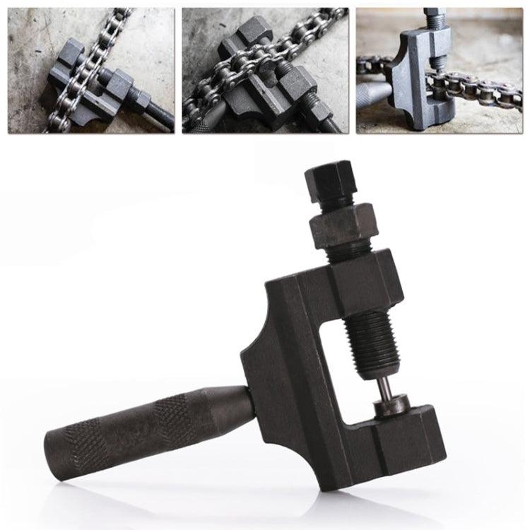 Motorcycle / Bicycle Chain Remover 420-530 Interchangeable Handle Card Type Chain Removal Tool, SC005
