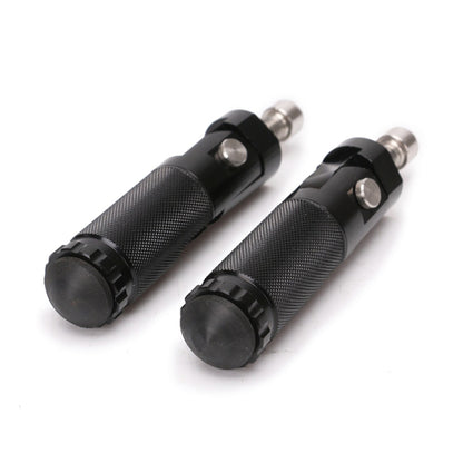 Speedpark 1 Pair Universal Folding Footrests Footpegs Foot Rests Pegs Rear Pedals Set 8mm Install Bolts