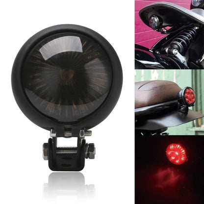 Speedpark 12V Motorcycle Modified Tail Light Brake Light for Harley, For Harley(Silver+Black), For Harley(Silver+Red), For Harley(Black), For Harley(Black Red)