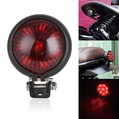 Speedpark 12V Motorcycle Modified Tail Light Brake Light for Harley, For Harley(Silver+Black), For Harley(Silver+Red), For Harley(Black), For Harley(Black Red)