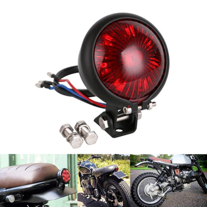 Speedpark 12V Motorcycle Modified Tail Light Brake Light for Harley, For Harley(Silver+Black), For Harley(Silver+Red), For Harley(Black), For Harley(Black Red)