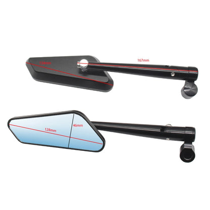 Motorcycle Side Mirror CNC Aluminum Alloy Reflective Rearview Mirror, M-RM006