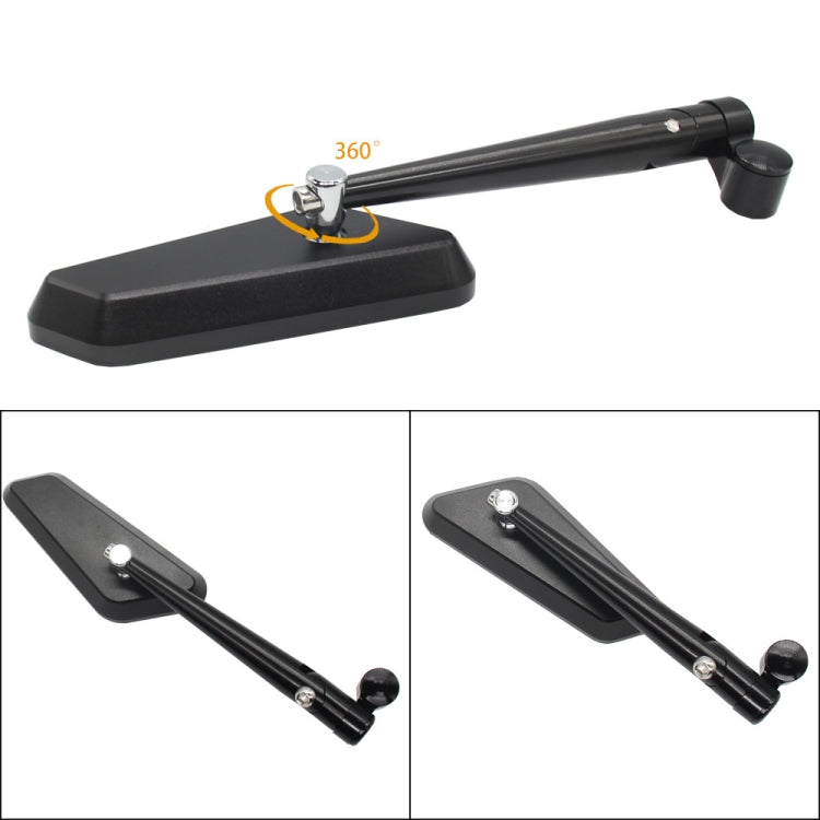 Motorcycle Side Mirror CNC Aluminum Alloy Reflective Rearview Mirror, M-RM006