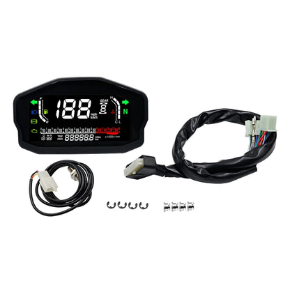 CS-1089A1 Motorcycle Modified Multi-function LCD Color Screen Odometer Tachometer, CS-1089A1