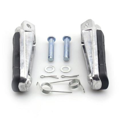One Pair Motorcycle Front Foot Pegs for Suzuki HAYABUSA GSX1300R 1997–2010, For Suzuki HAYABUSA GSX1300R 1997–2010
