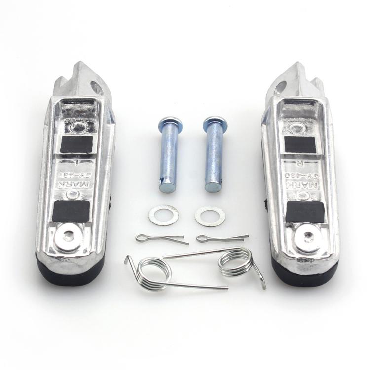 One Pair Motorcycle Front Foot Pegs for Suzuki HAYABUSA GSX1300R 1997–2010, For Suzuki HAYABUSA GSX1300R 1997–2010