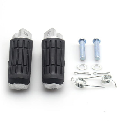 One Pair Motorcycle Front Foot Pegs for Suzuki HAYABUSA GSX1300R 1997–2010, For Suzuki HAYABUSA GSX1300R 1997–2010