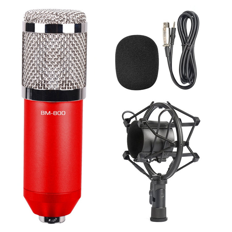 Compatible with PC / Mac for Live Broadcast Show, KTV, etc., BM800 Blue, BM800 Red, BM800 White, BM800 Black, BM800 Pink
