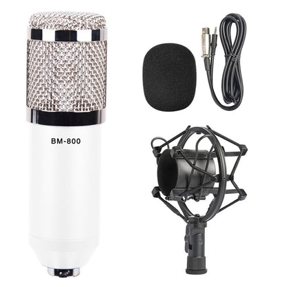 Compatible with PC / Mac for Live Broadcast Show, KTV, etc., BM800 Blue, BM800 Red, BM800 White, BM800 Black, BM800 Pink
