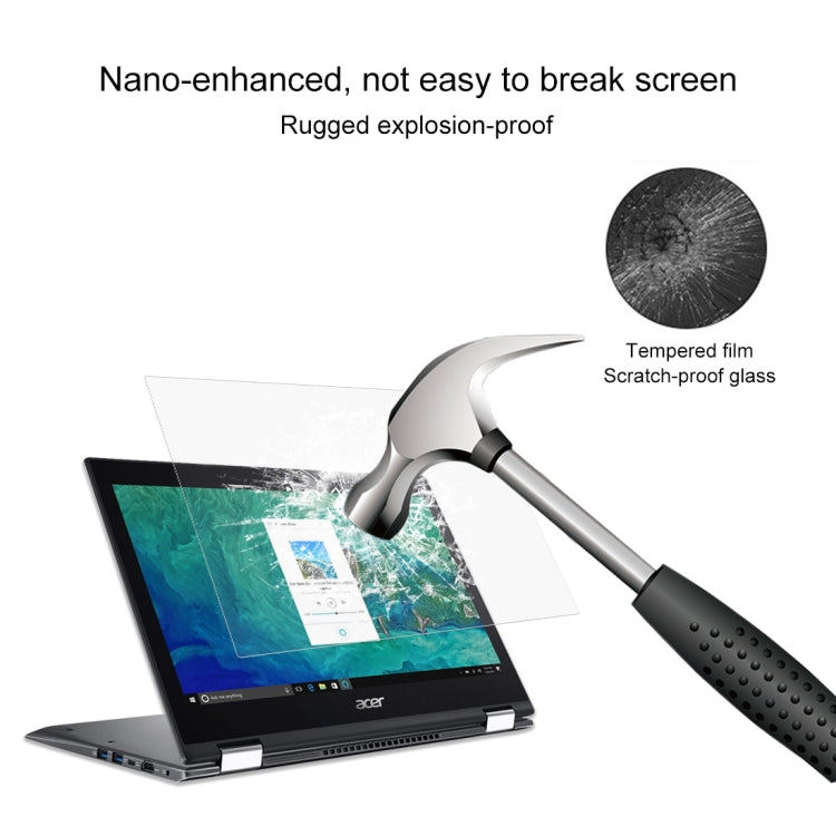 13.3 inch Laptop Universal Screen HD Tempered Glass Protective Film, 13.3 inch