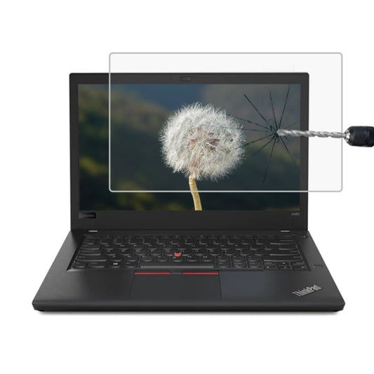 0.4mm 9H Surface Hardness Full Screen Tempered Glass Film for Lenovo ThinkPad A485 14 inch, Lenovo A485