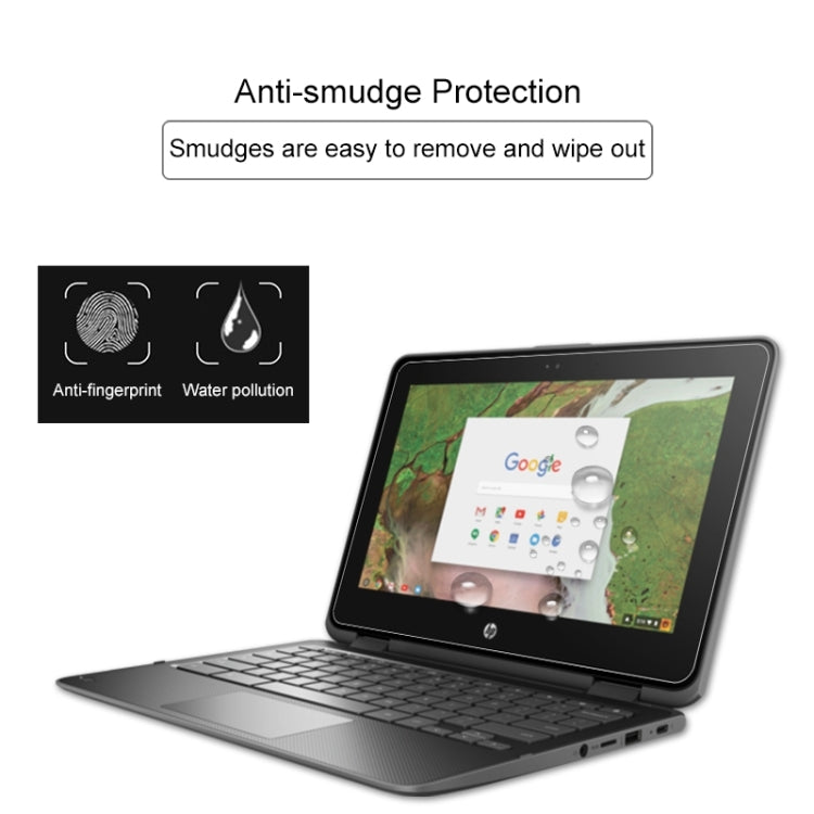 Laptop Screen HD Tempered Glass Protective Film for HP Chromebook x360 11 G1 EE 11.6 inch, For HP Chromebook x360 11 G1 EE 11.6 inch