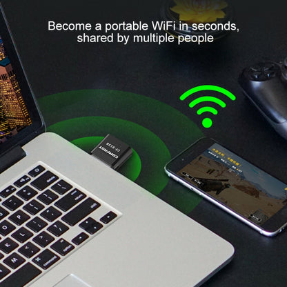 COMFAST CF-813B 650Mbps Dual-band Bluetooth Wifi USB Network Adapter, CF-813B