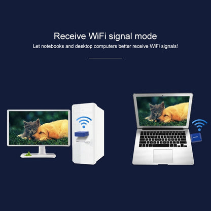 COMFAST CF-726B 650Mbps Dual-band Bluetooth Wifi USB Network Adapter Receiver, CF-726B