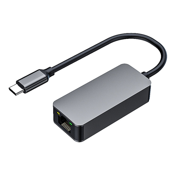 Type-C To 2500Mbps RJ45 Network Card Ethernet Adapter, Type-C To 2500Mbps