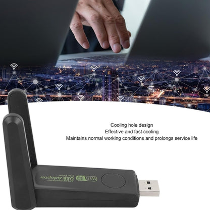 1516 Driverless Wireless Network Card Gigabit Dual Band 5G 150Mbps Computer USB Network Card, 150M