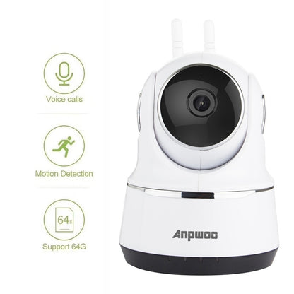 Anpwoo Guardian 2.0MP 1080P 1/3 inch CMOS HD WiFi IP Camera, Support Motion Detection / Night Vision, Guardian Black, Guardian White