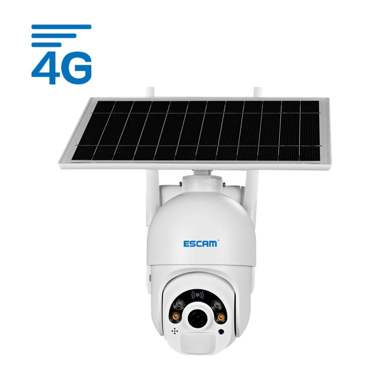 ESCAM QF450 HD 1080P 4G EU Version Solar Powered IP Camera with 64G Memory, Support Two-way Audio & PIR Motion Detection & Night Vision & TF Card, with 64G Memory