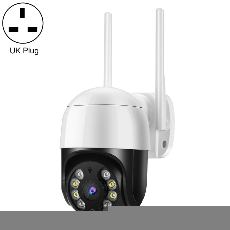 QX29 3.0MP HD WiFi IP Camera, Support Night Vision & Motion Detection & Two Way Audio & TF Card, AU Plug, QX29