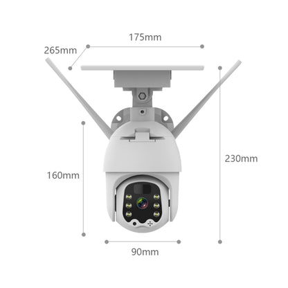 T21 1080P HD Solar Wireless IP Camera, Support Motion Detection & Infrared Night Vision & TF Card, T21