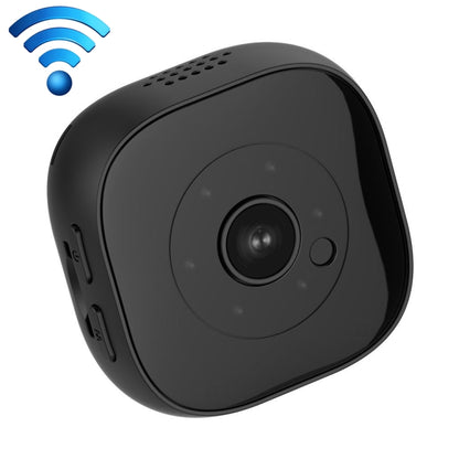 H9 Mini HD 1280 x 720P 120 Degree Wide Angle Wearable Smart Wireless WiFi Surveillance Camera, H9 Black