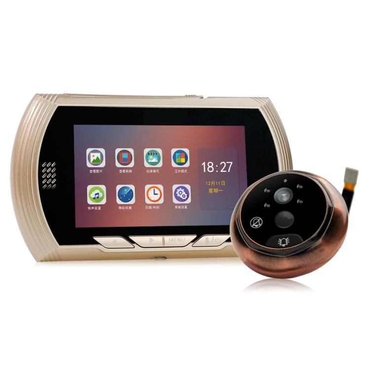 45AHD 4.5 inch Motion Detection Camera Video Smart Digital Door Viewer