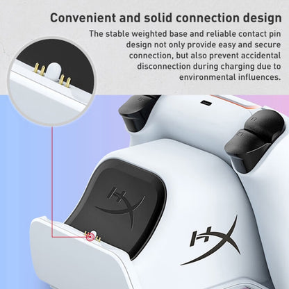 Kingston HyperX Gemini PS5 Handle Charging Base, Kingston Dual Charger