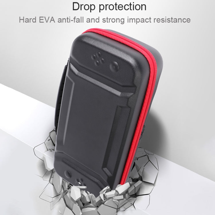 Portable EVA Storage Bag Protective Case Handbag with Holder Function for Nintendo Switch Console, Size: 26x12.5x7cm, EVA Storage Bag