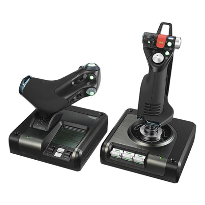 Logitech G Saitek X52 Pro Flight Control Game Throttle Joystick Handle Controller, X52 Pro