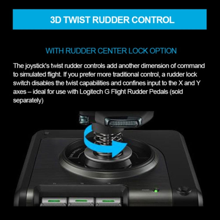 Logitech G Saitek X52 Pro Flight Control Game Throttle Joystick Handle Controller, X52 Pro