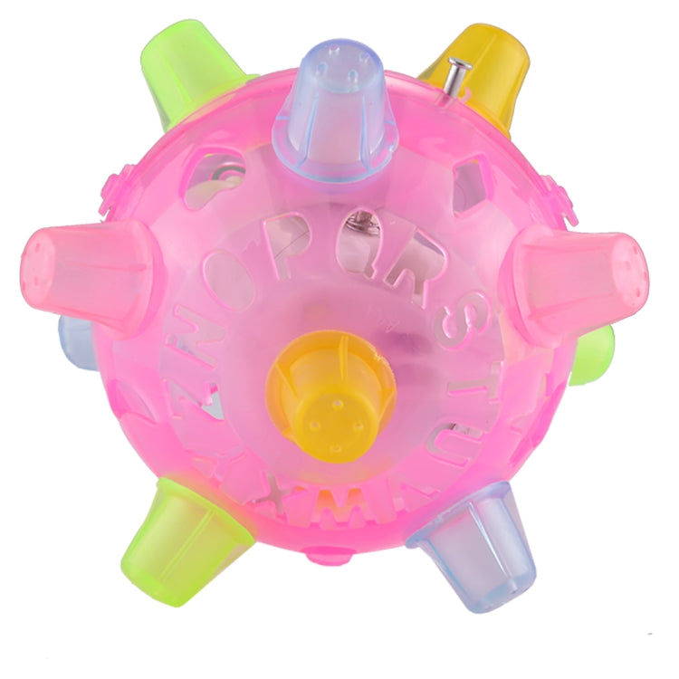 3 PCS Funny Flashing Bouncing Ball LED Light Dancing Music Ball Toys, Random Color Delivery, Dancing Ball