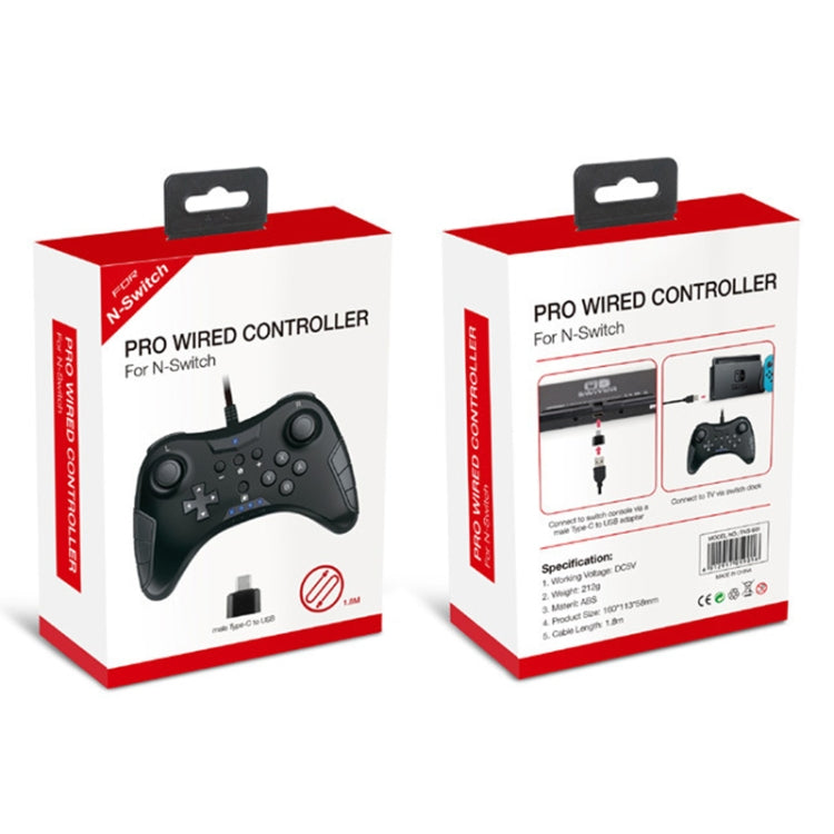 TNS-901 2 In 1 Wired Game Handle Controller for Nintendo Switch Pro, TNS-901 For Nintendo Switch Pro