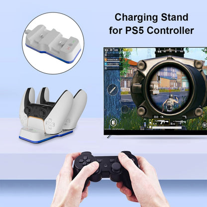 JYS P5116 Wireless Handle Dual Charging Station with Indicator Light For PS5, JYS P5116