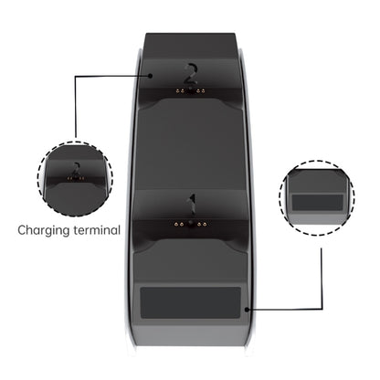 iPlay HBP-245 Game Controller Dual Seat Charger For PS5, HBP-245