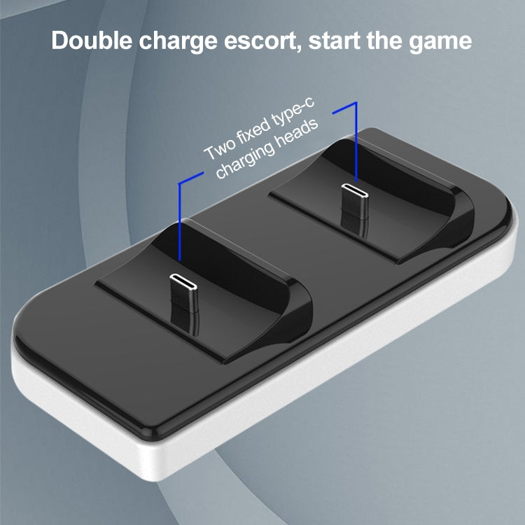 iPlay  HBP-275 Dual Charging Stand Handle Charger Charging Dock Base Station for PS5, HBP-275