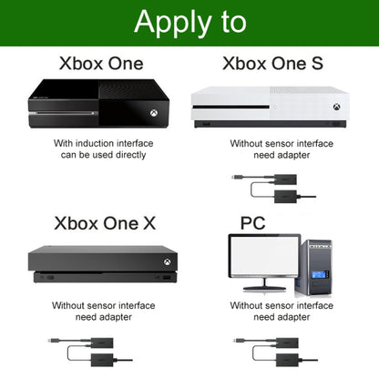 Kinect 2.0 AC Adapter Power Supply For Windows PC / Xbox One S / X, US Plug, For Windows PC / Xbox One S / X