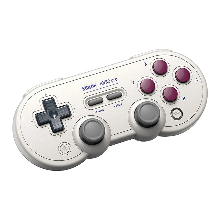 8BitDo SN30 Pro Bluetooth Gamepad Hall Version for Switch / Steam / PC / Android, SN30 Pro(White)