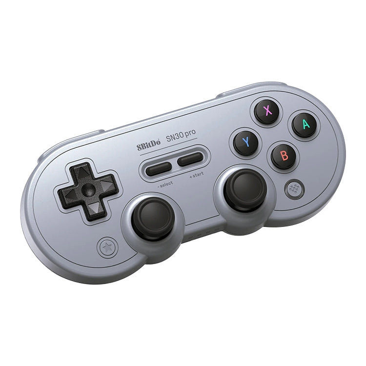 八位堂 SN30 Pro 蓝牙游戏手柄霍尔版 适用于Switch / Steam / PC / 安卓（灰色）, SN30 Pro(Grey)