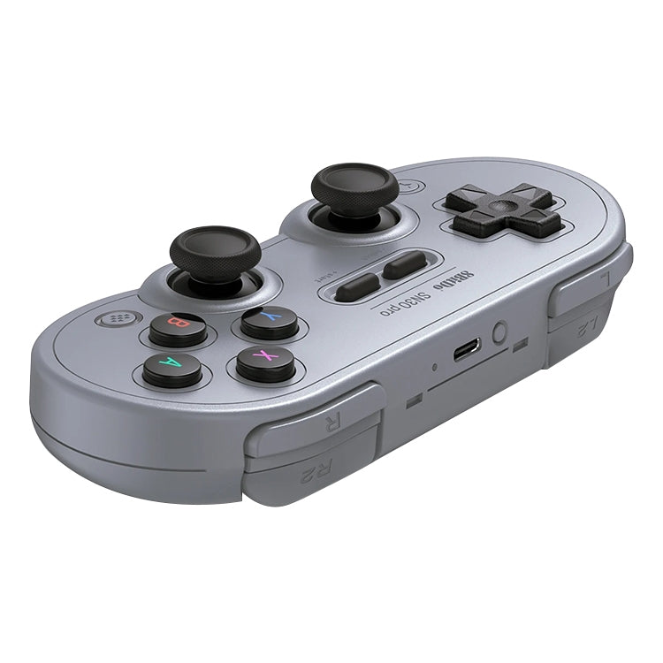 八位堂 SN30 Pro 蓝牙游戏手柄霍尔版 适用于Switch / Steam / PC / 安卓（灰色）, SN30 Pro(Grey)