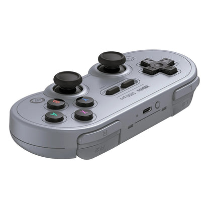 八位堂 SN30 Pro 蓝牙游戏手柄霍尔版 适用于Switch / Steam / PC / 安卓（灰色）, SN30 Pro(Grey)
