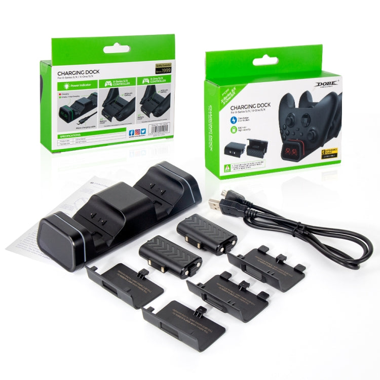 DOBE TYX-19006X Dual Charging Station With Battery For Xbox One, DOBE TYX-19006X
