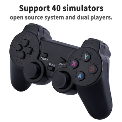 PS3000 64GB 4K Retro Game Stick with 2 Wireless Gamepads 10000+ Games Pre-installed, 64GB