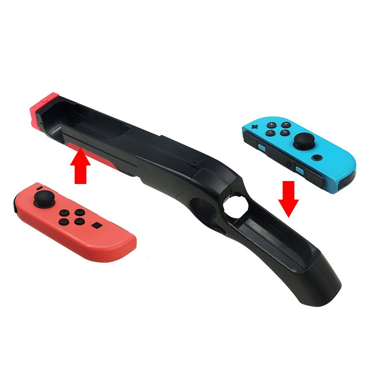 iplay HBS-122 Shooting Game Gun Handle Holder for Nintendo Switch Joy-Con, HBS-122